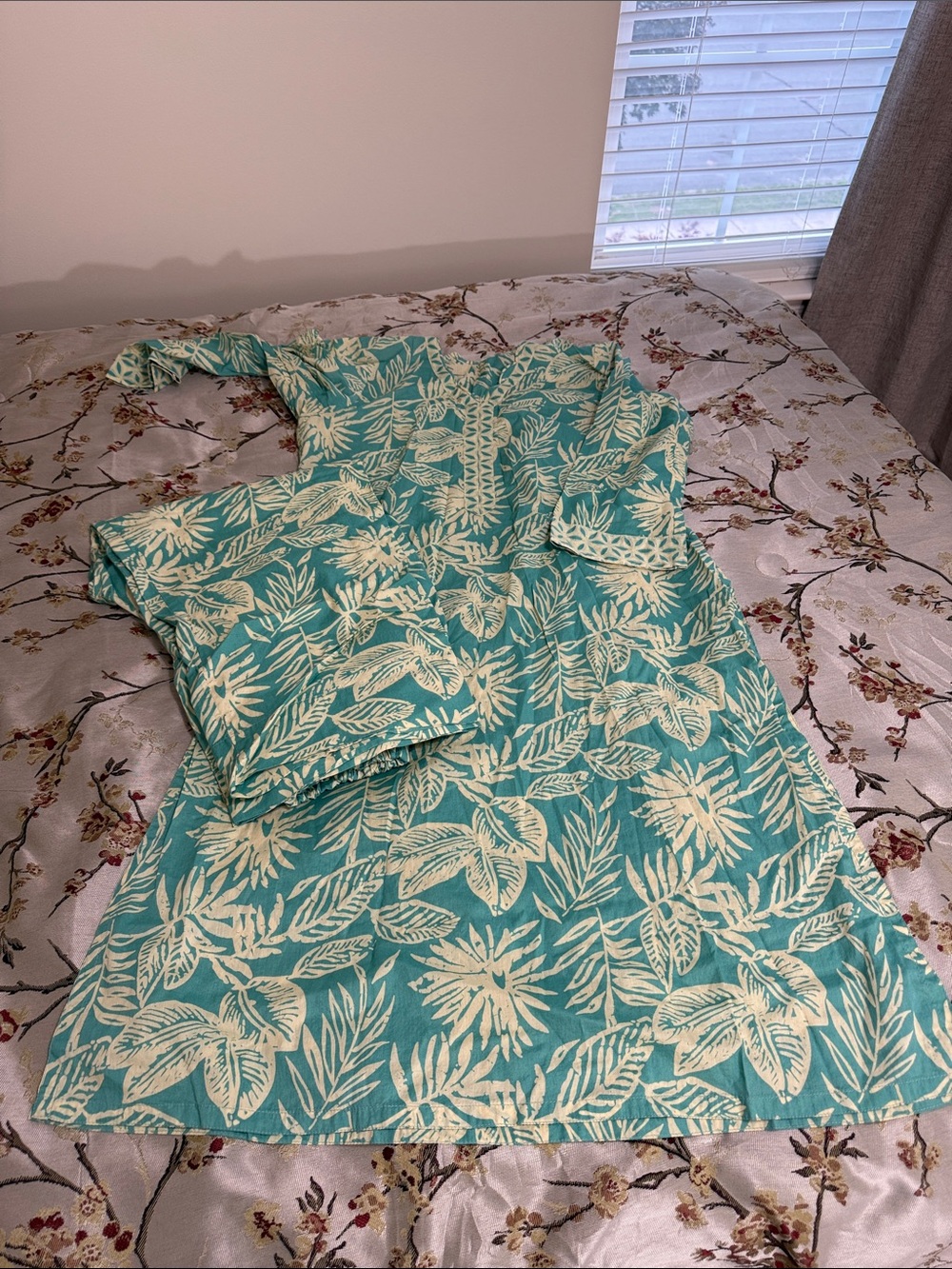Sapphire co ord lawn dress